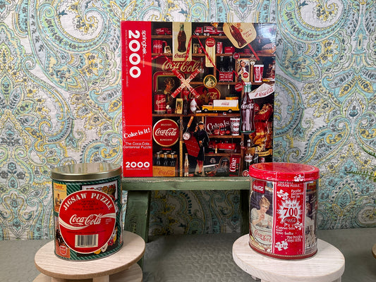Assorted Vintage Coca-Cola Puzzles, Sold Separately