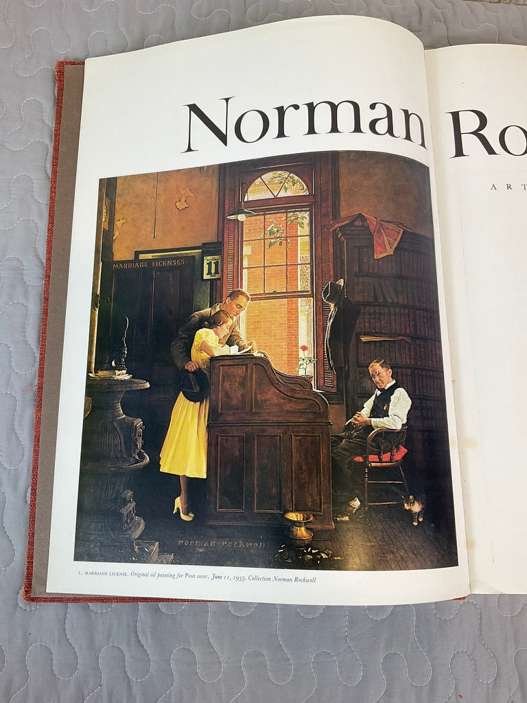 Vintage Norman Rockwell Artist & Illustrator
