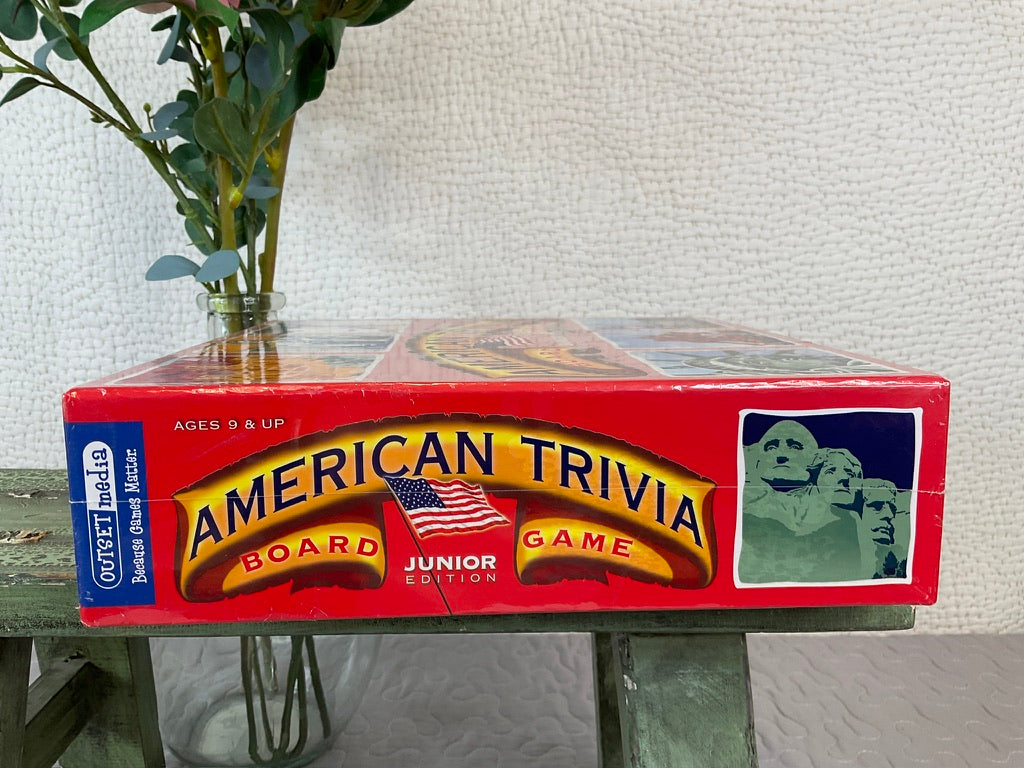 American Trivia Board Game Junior Edition