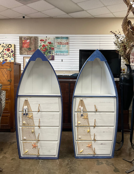 Boat Shaped Cabinet With Drawers, Sold Separately  *LOCATED AT OUR 1ST STREET LOCATION*