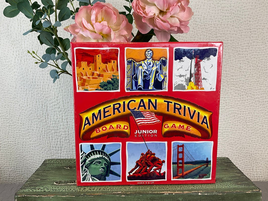 American Trivia Board Game Junior Edition