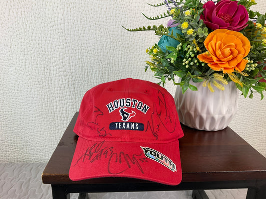 NFL Houston Texans Youth Hat, Signed