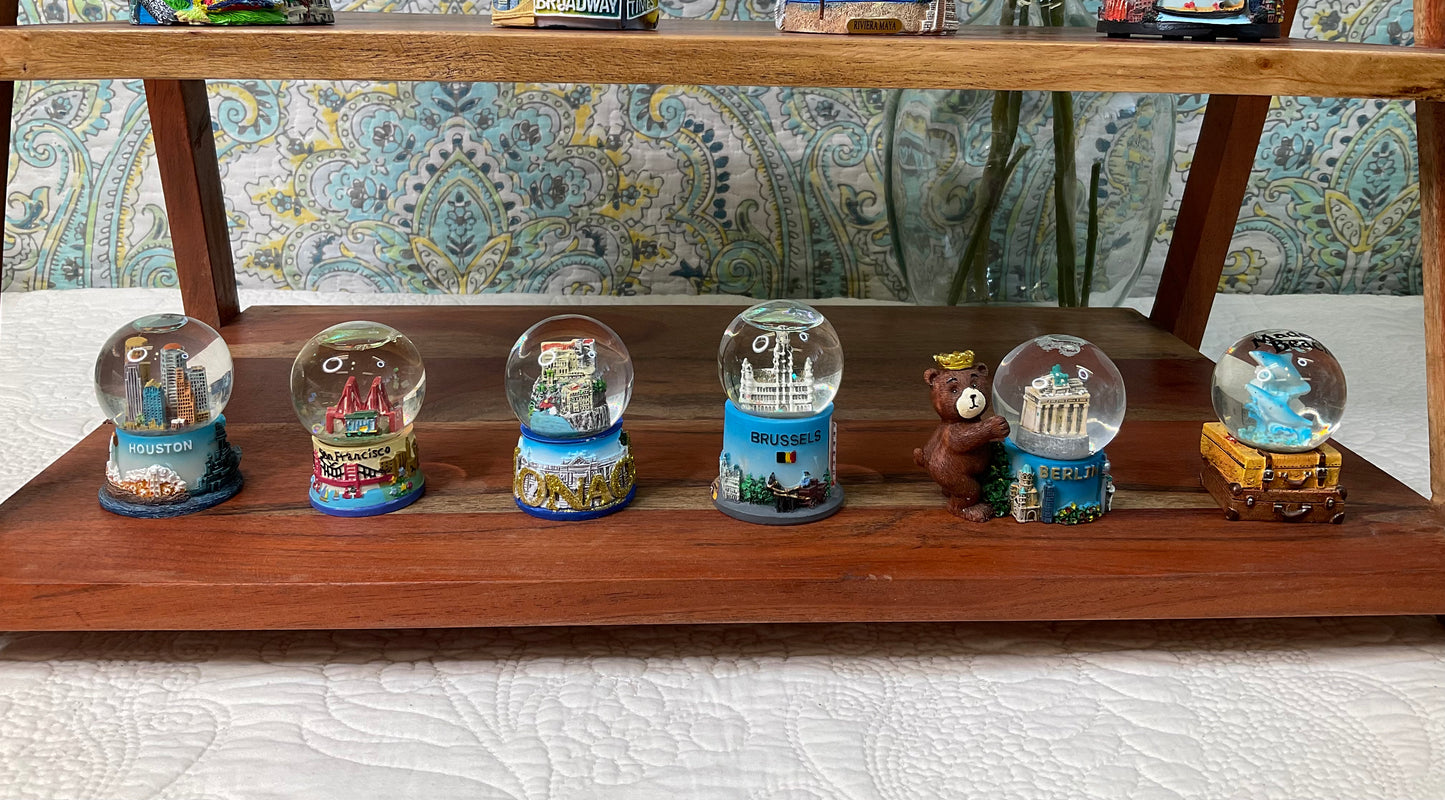 Small Snow Globes, Sold Separately
