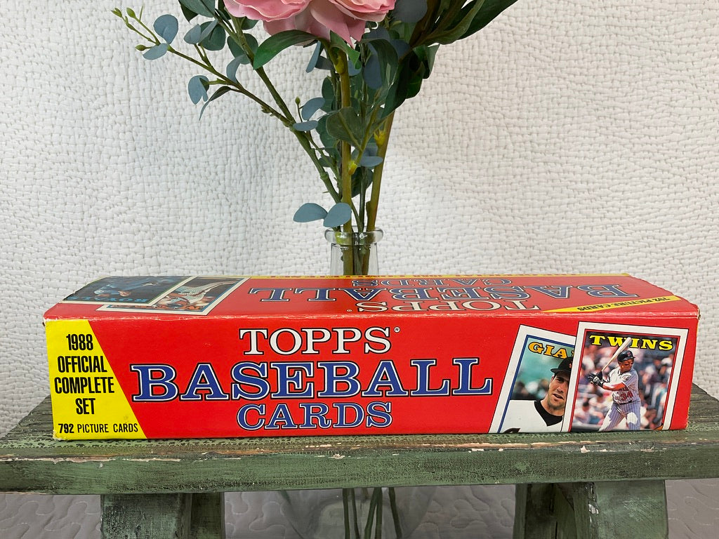 1988 Topps Baseball Cards Official Complete Set