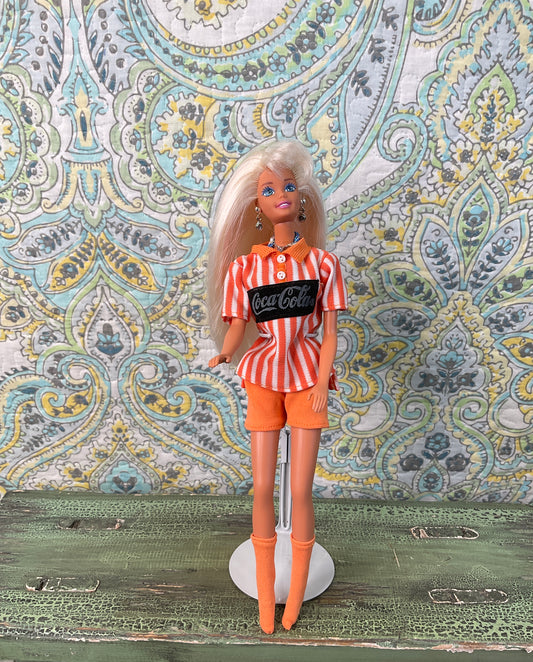 Vintage Barbie Doll Coca-Cola Fashion, NO BOX