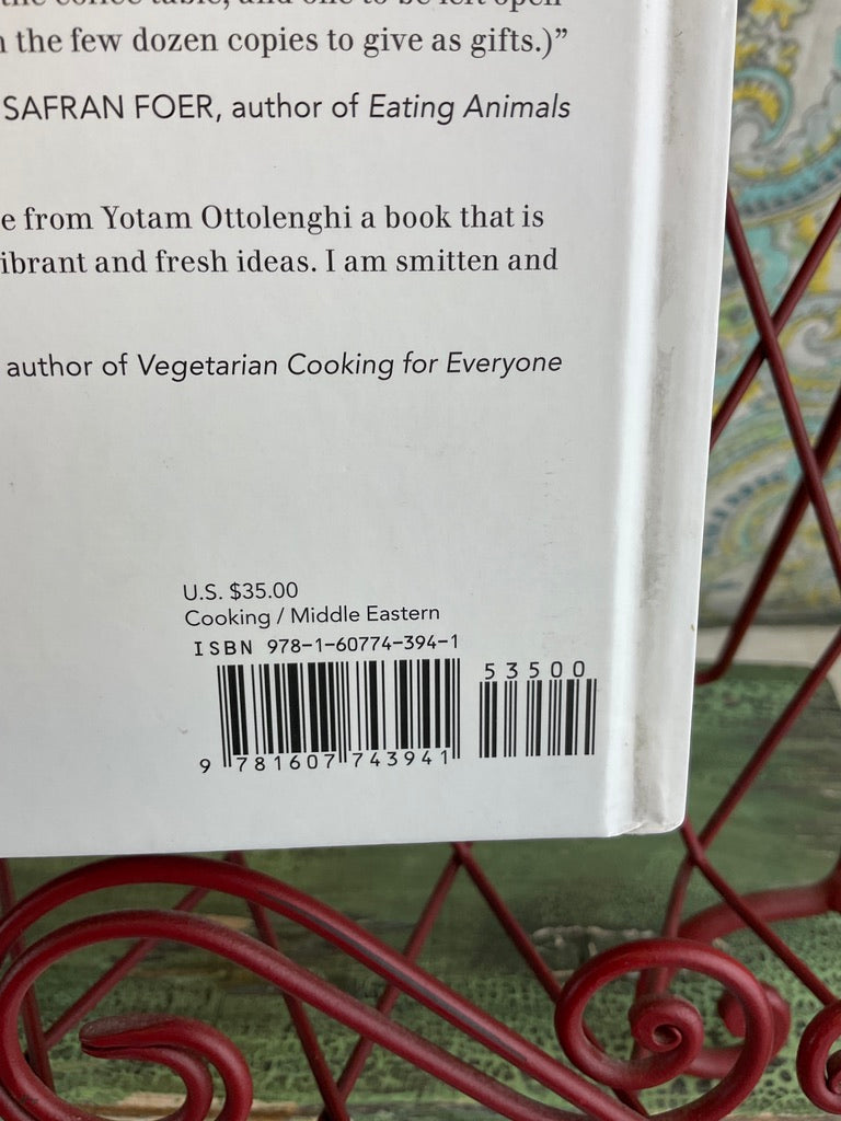 Jerusalem: A Cookbook by Yotam Ottolenghi & Sami Tamimi