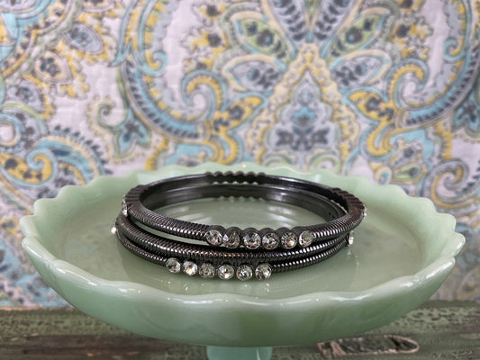R.J. Graziano Stackable Bangle Bracelet Set, 3 pc