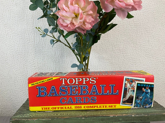 1988 Topps Baseball Cards Official Complete Set