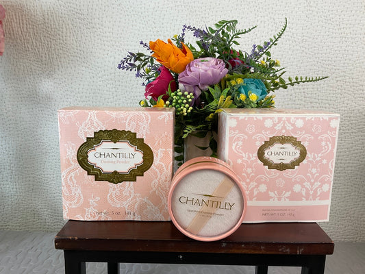 Vintage Chantilly Dust Powders, Sold Separately