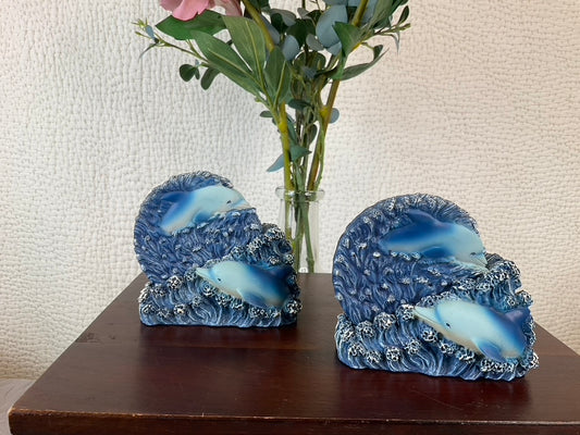 3D Ceramic Dolphin Coaster Sets, Sold Separately