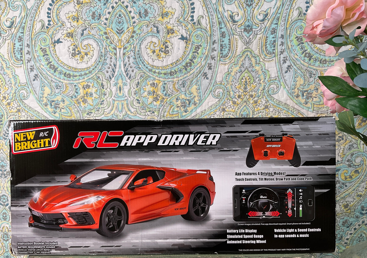 NEW Bright R/C 2020 Corvette Electronic Car 1:14 Toy