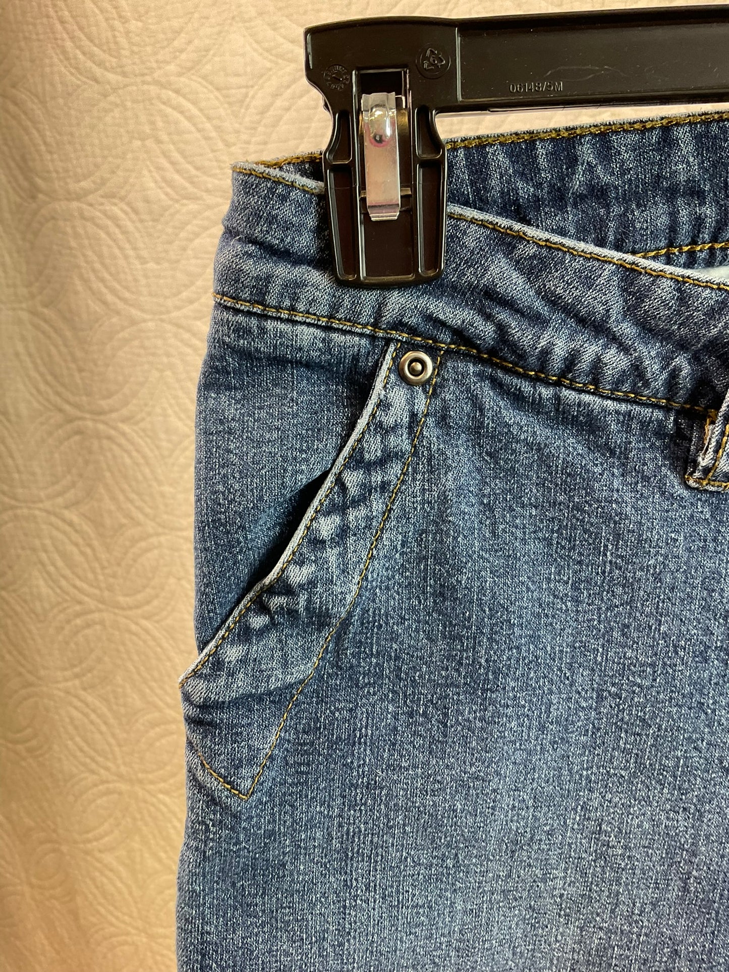 Magellan Medium Dark Wash Jean Shorts, Size 8