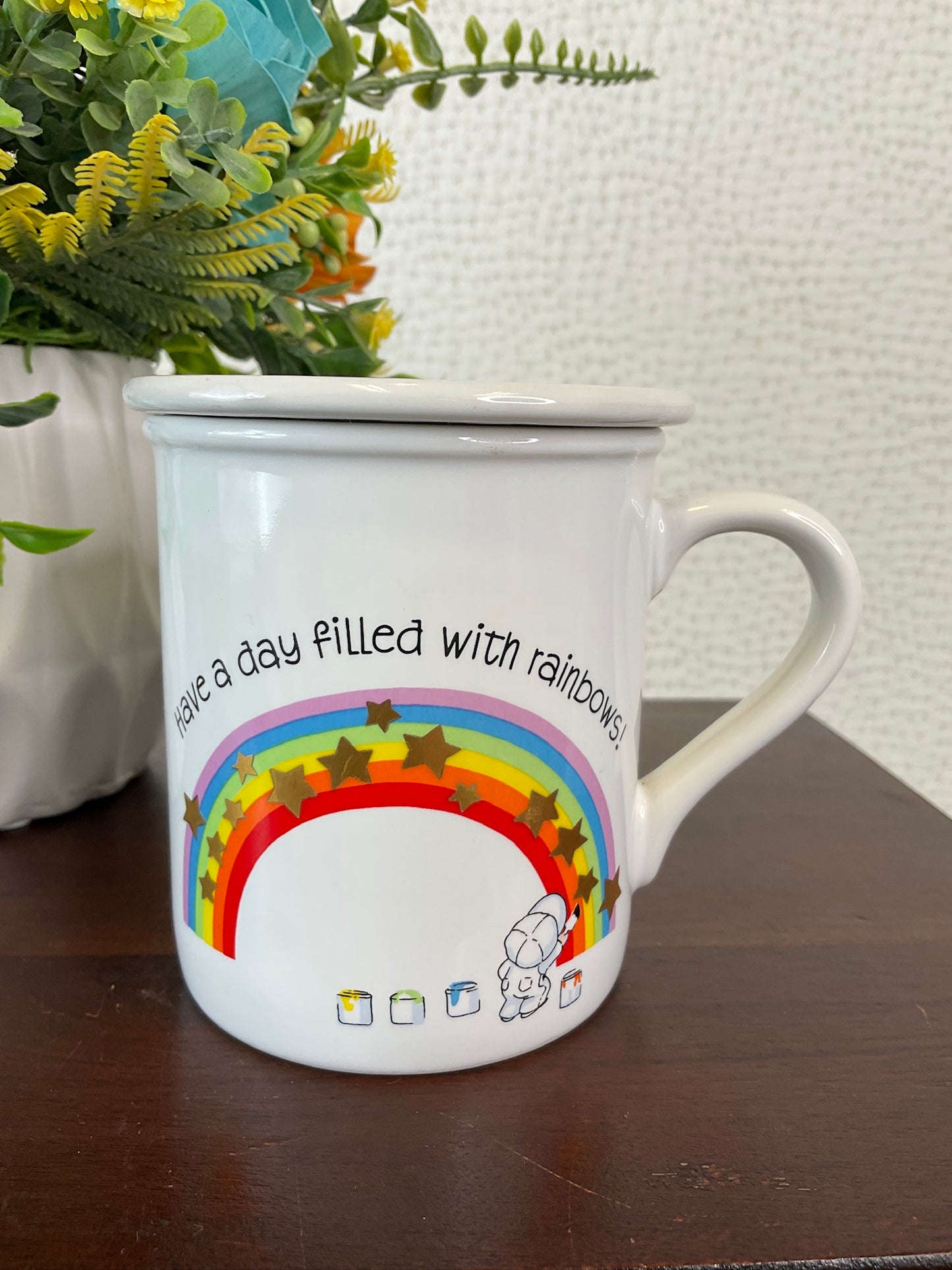 Hallmark Mug Mates Have A Rainbow Day Mug with Lid