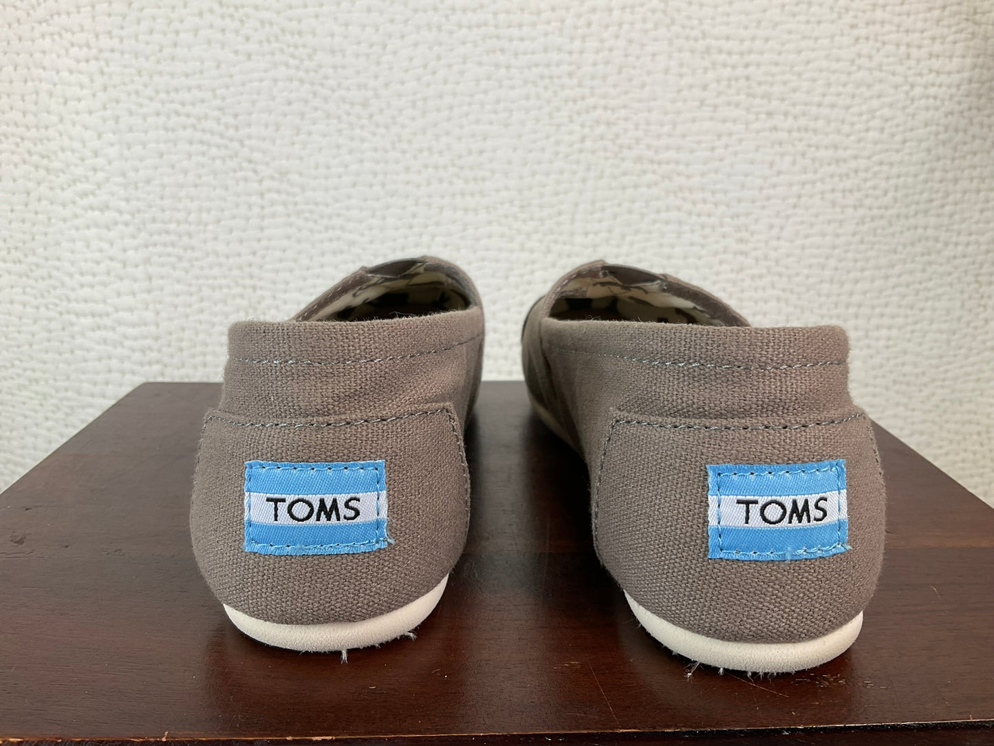 Tom's Alparagata Canvas Slip-On Shoes, Size: W 7