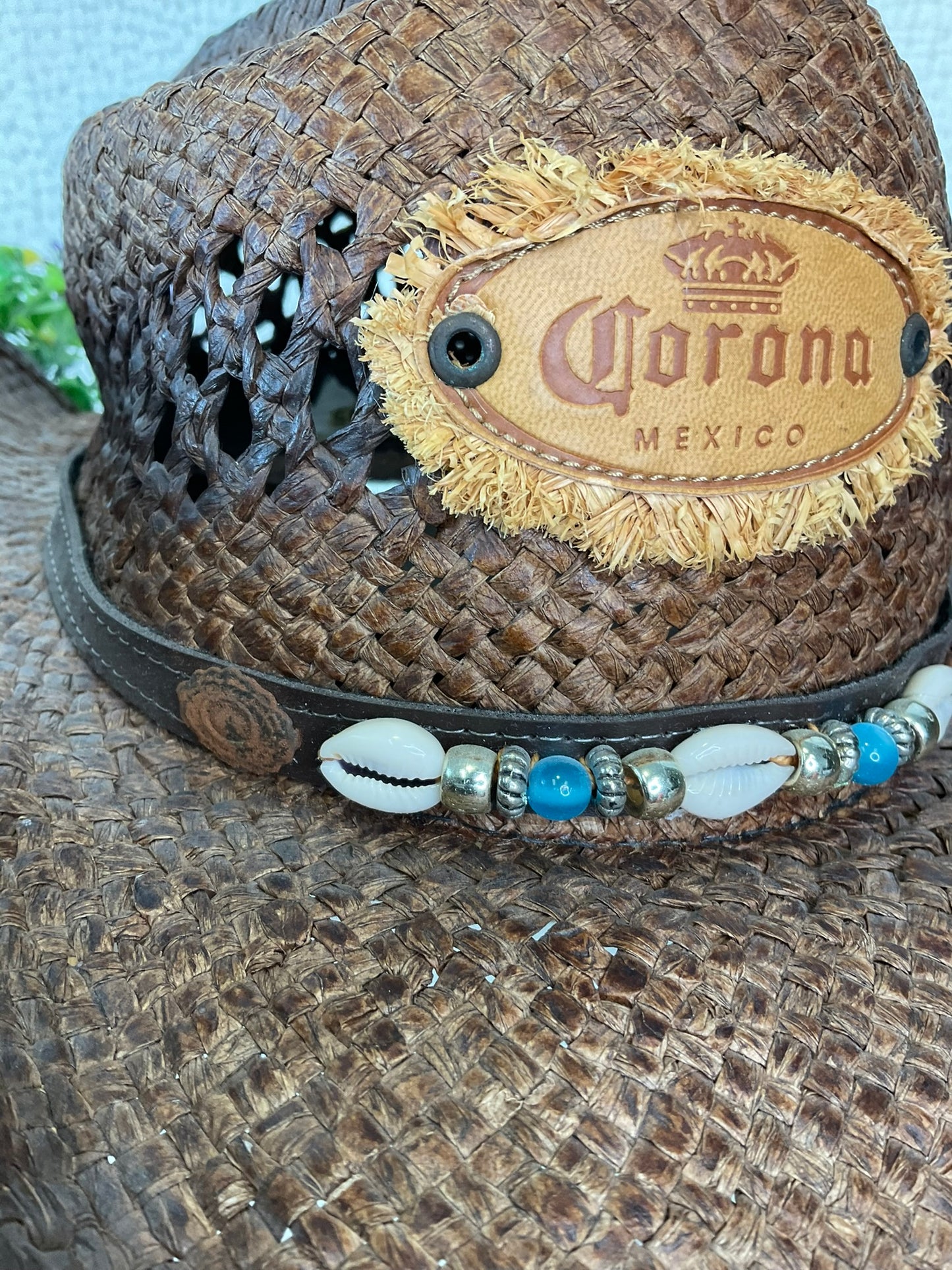 Corona Straw Cowboy Hat, Size M