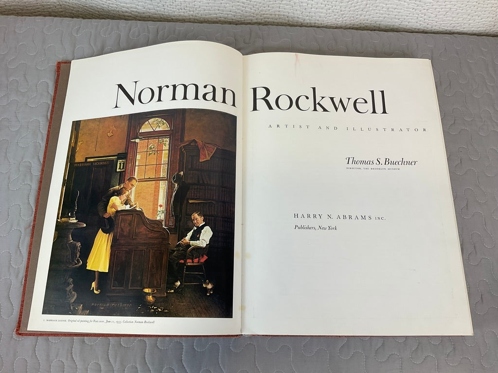 CLEARANCE Vintage Norman Rockwell Artist & Illustrator