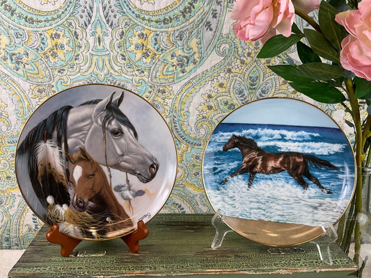 Assorted Horse Plates, Sold Separately