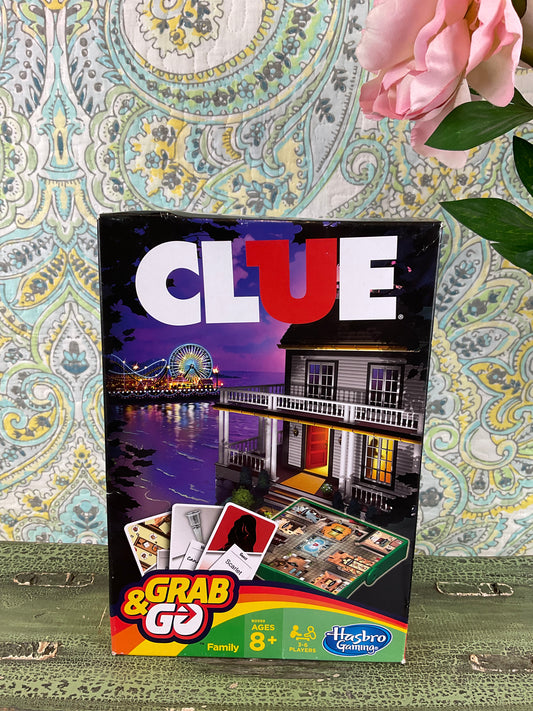 Grab & Go Clue Card Game