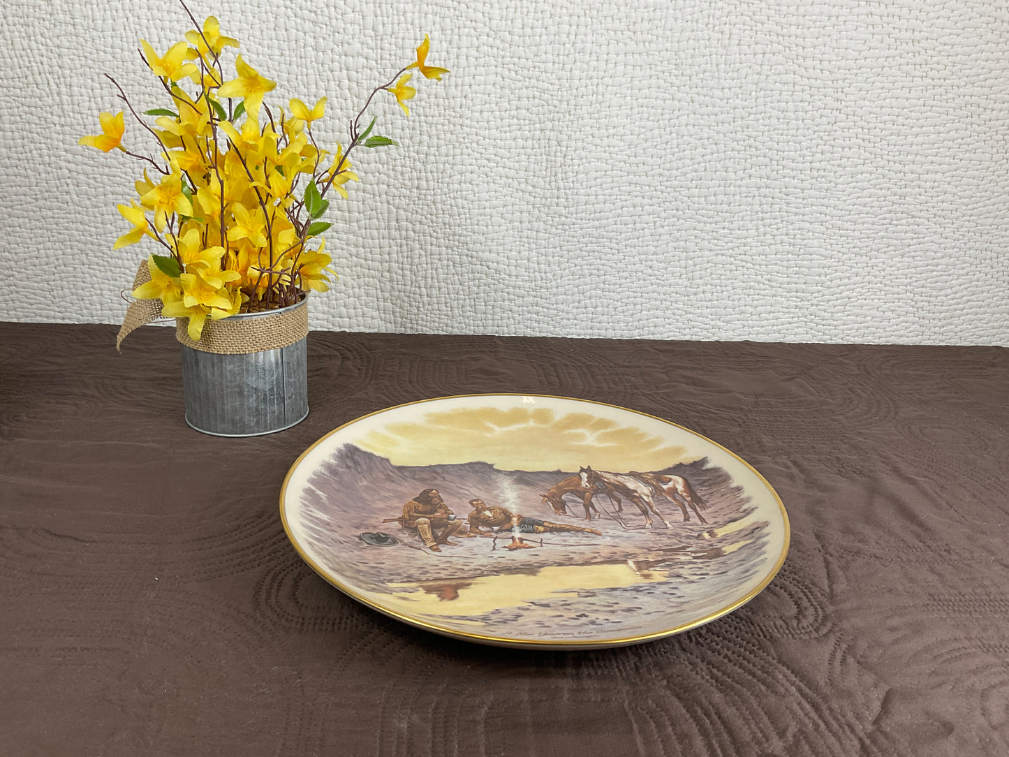 Vintage Frederic Remington Collector Plate