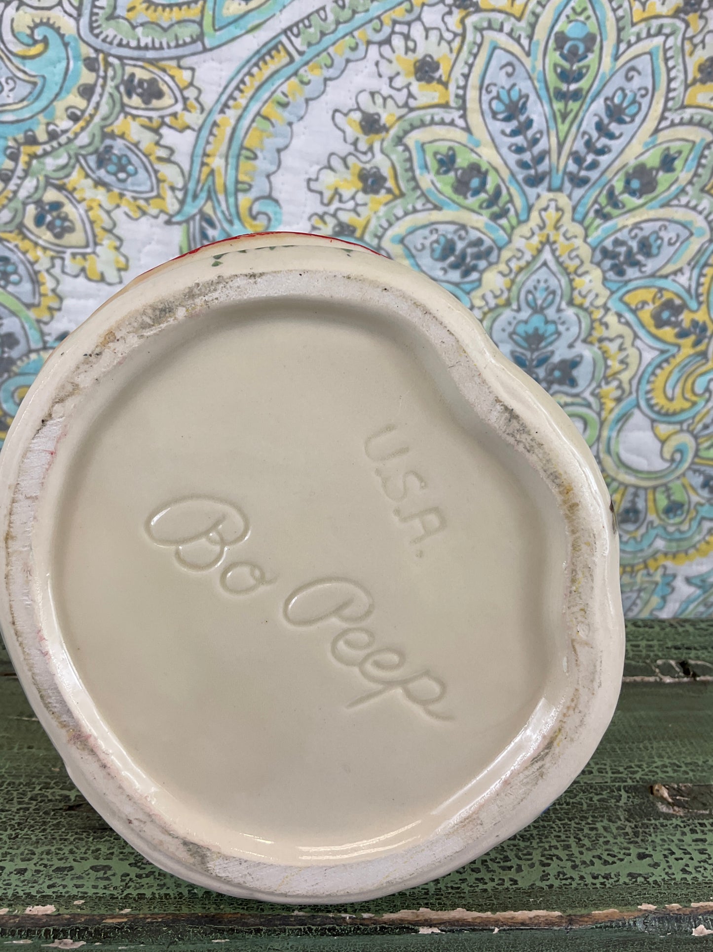 Vintage Bo Peep Ceramic Pitcher