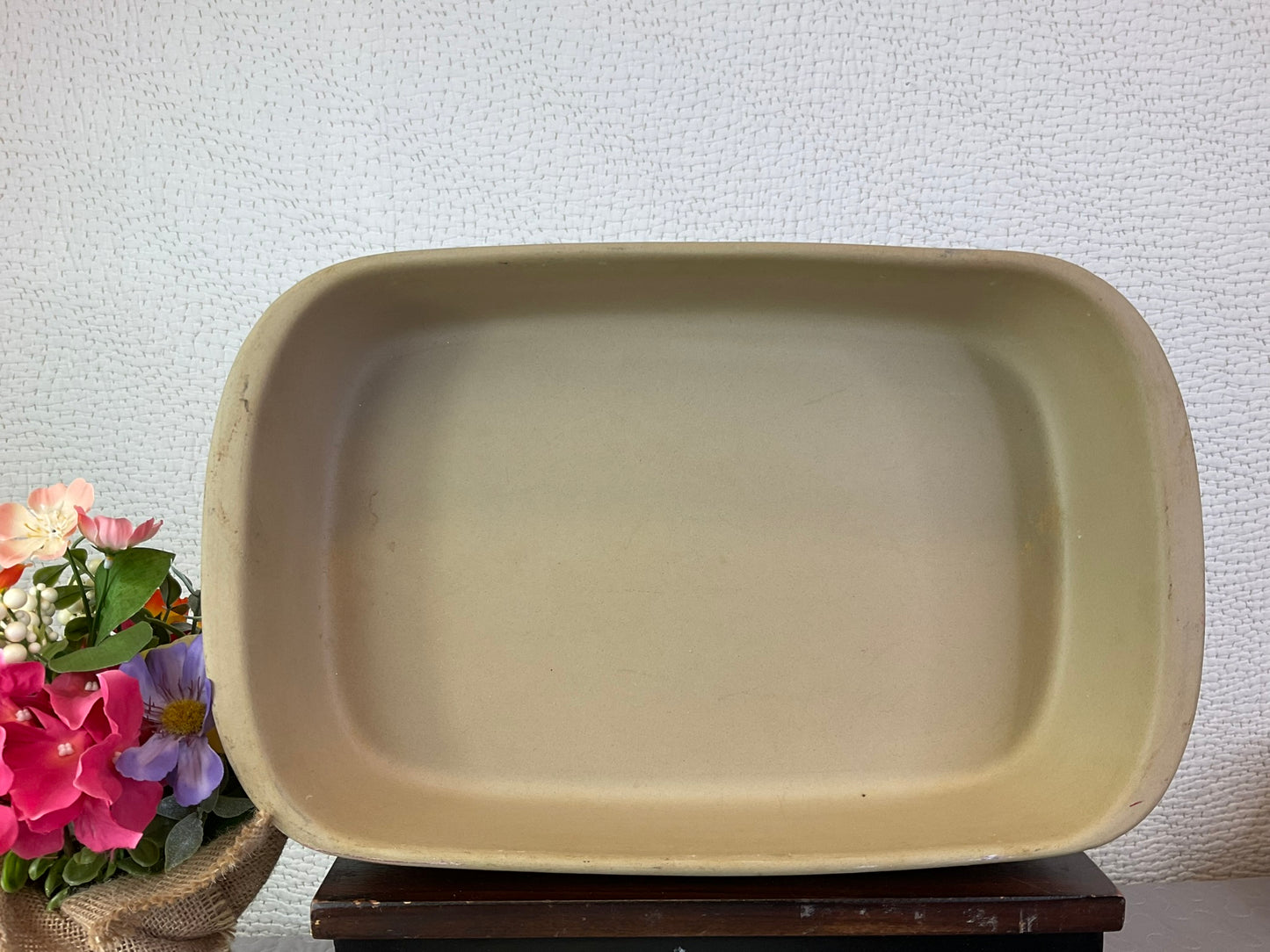 The Pampered Chef Classics Collection Stoneware Baking Dish, 15"x10"