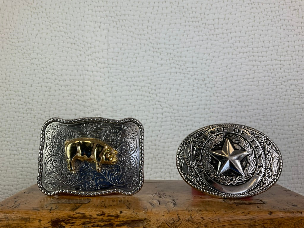 Assortment of Belt Buckles, Sold Separately