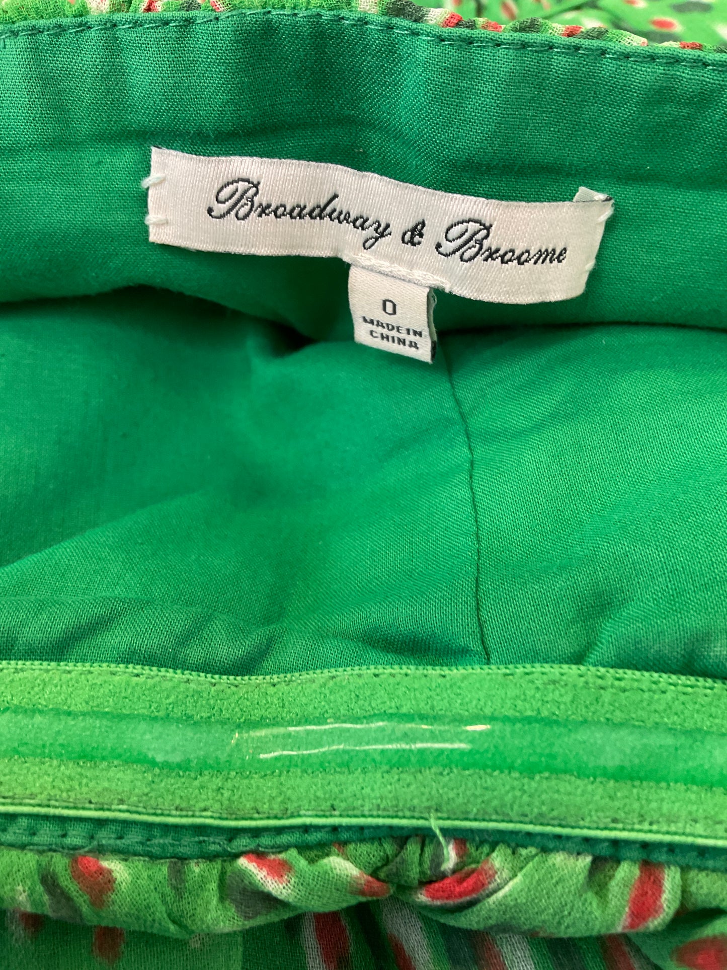 Broadway & Broome Strapless Dress, Size 0