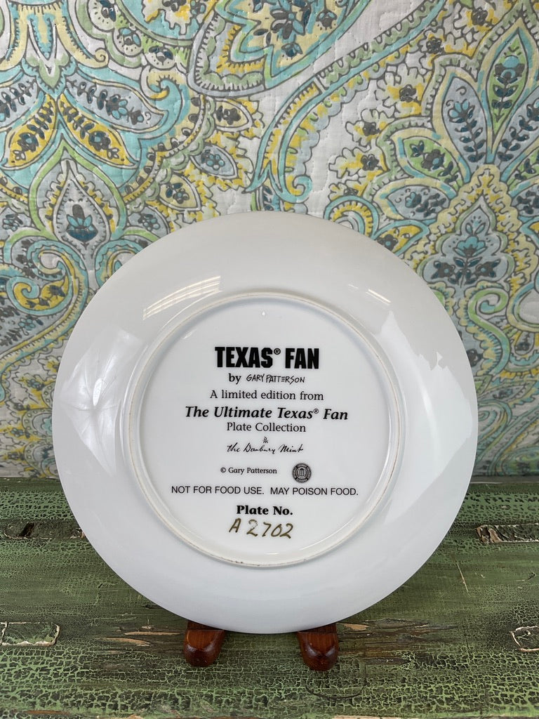 The Ultimate Texas Fan Plate by Gary Patterson