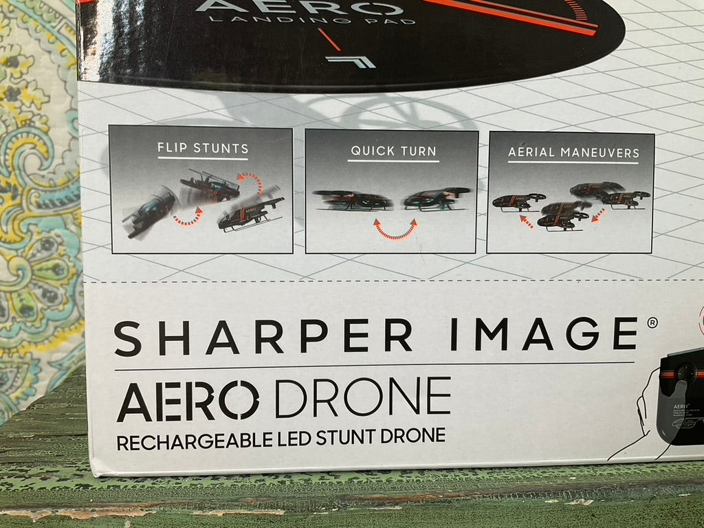 NEW Sharper Image Aero Stunt Drone