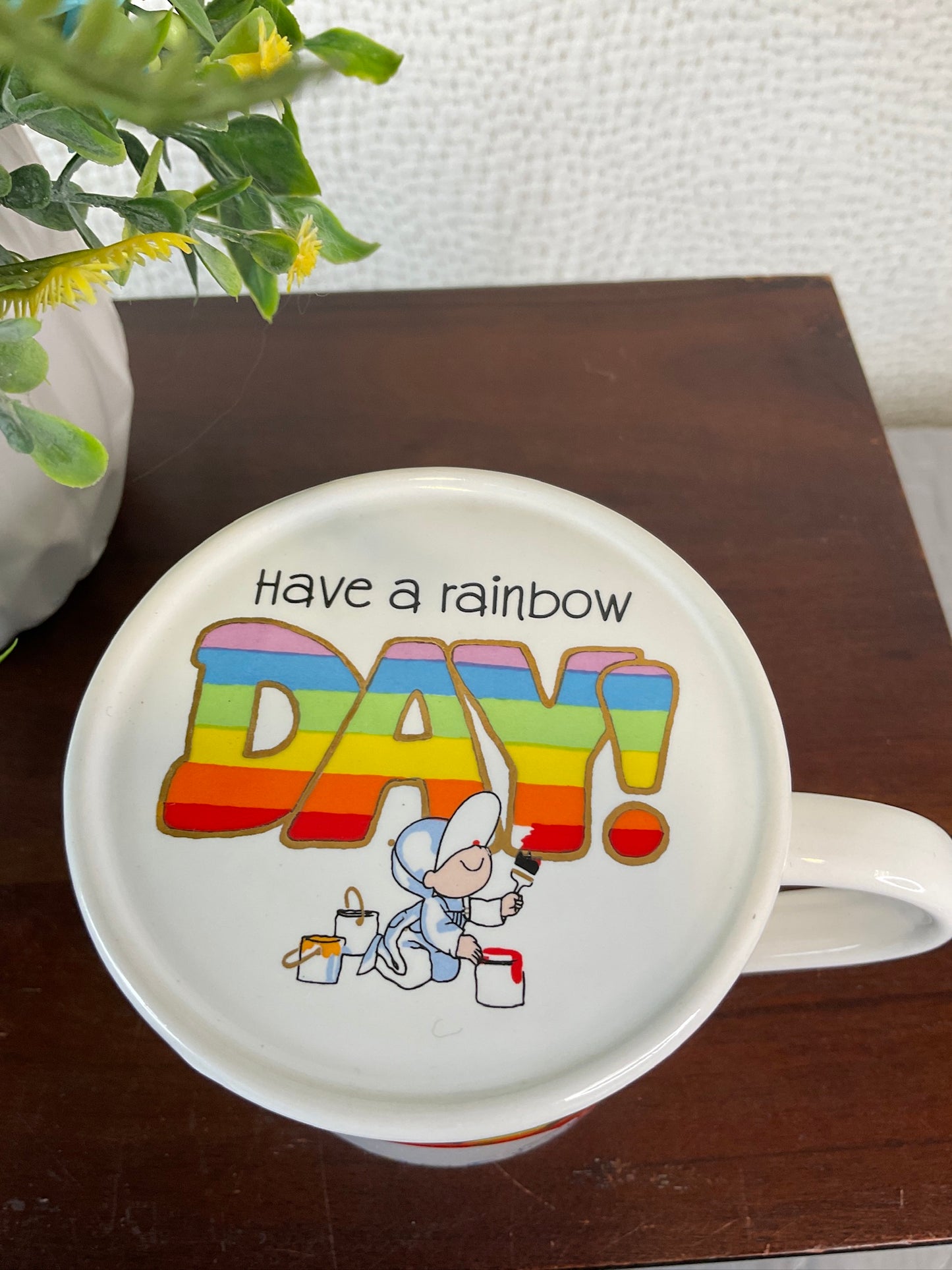 Hallmark Mug Mates Have A Rainbow Day Mug with Lid