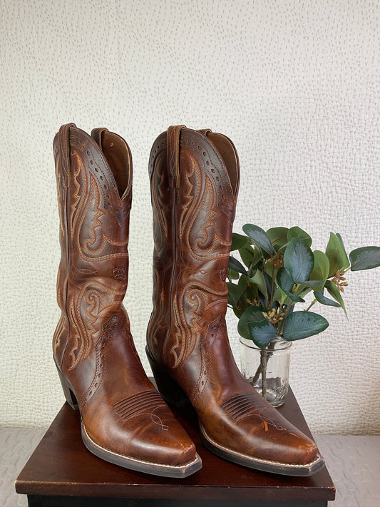 Ariat Women's Boots Heritage Western X Toe, Size 8B