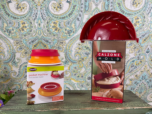 Pastry Molds, Calzone Mold & Mini Pocket Machine, Sold Separately