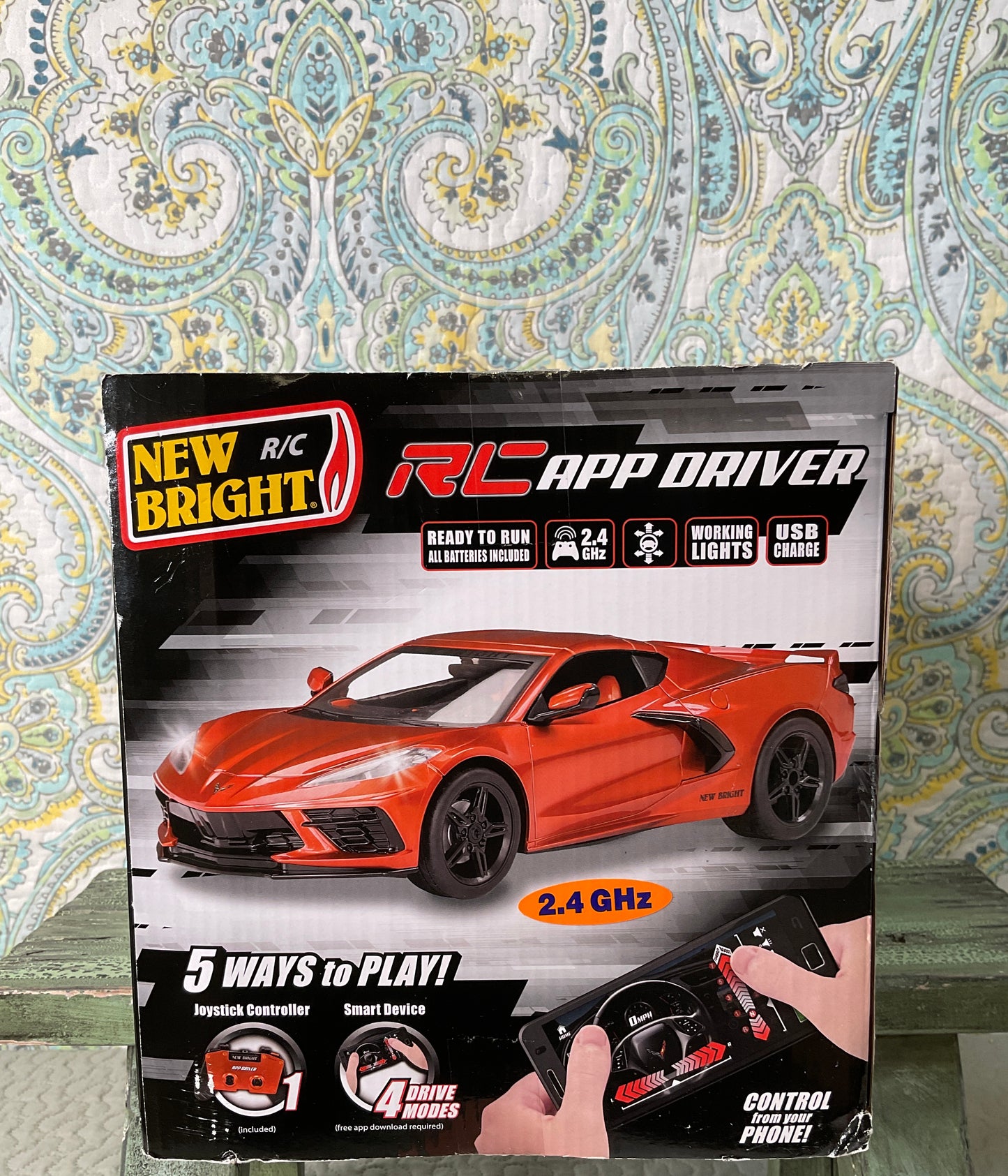 NEW Bright R/C 2020 Corvette Electronic Car 1:14 Toy