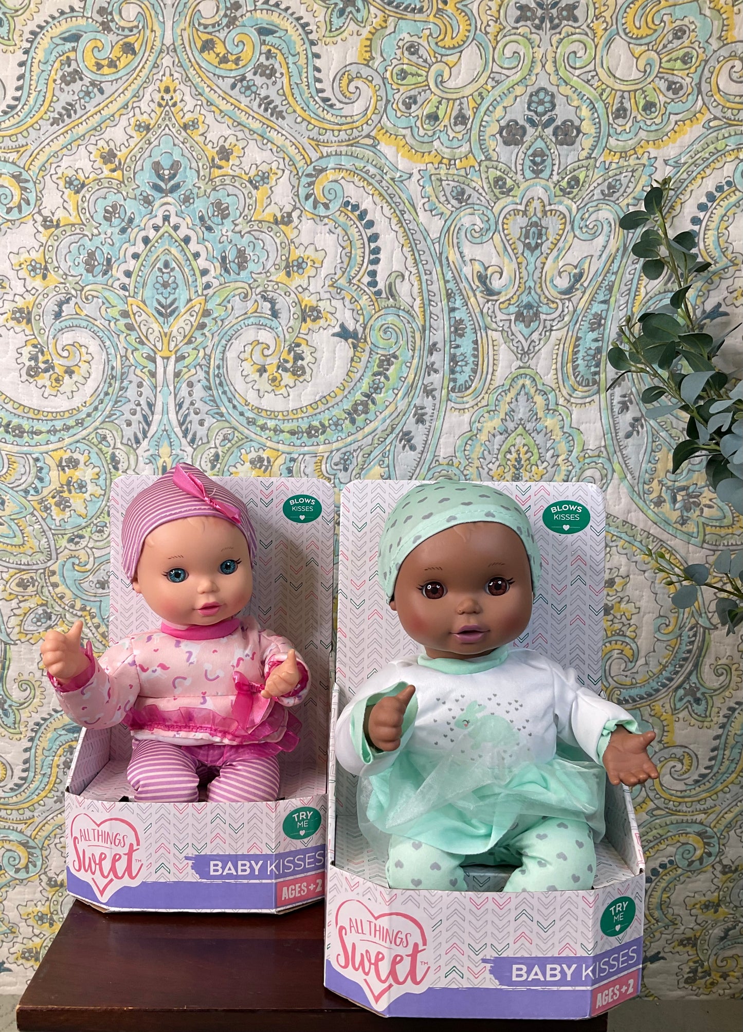 All Things Sweet Baby Kisses Dolls, Sold Separately