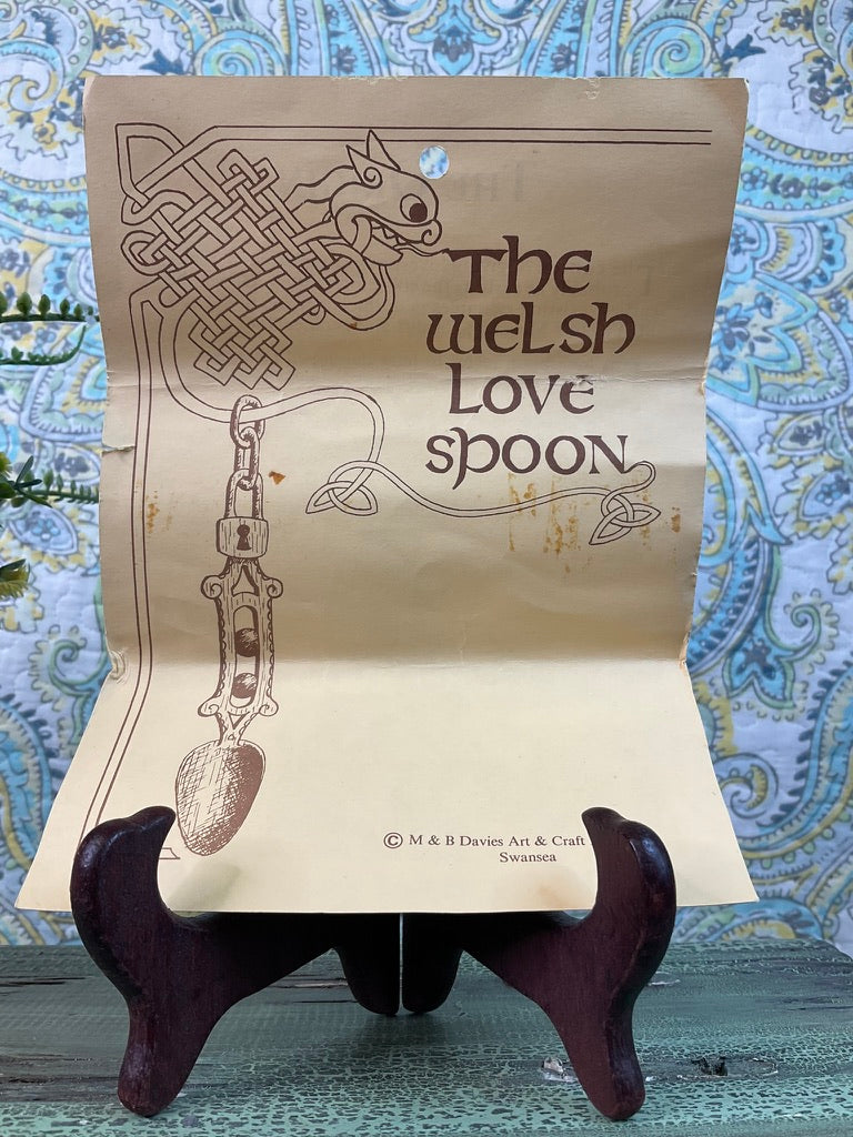 The Welsh Love Spoon