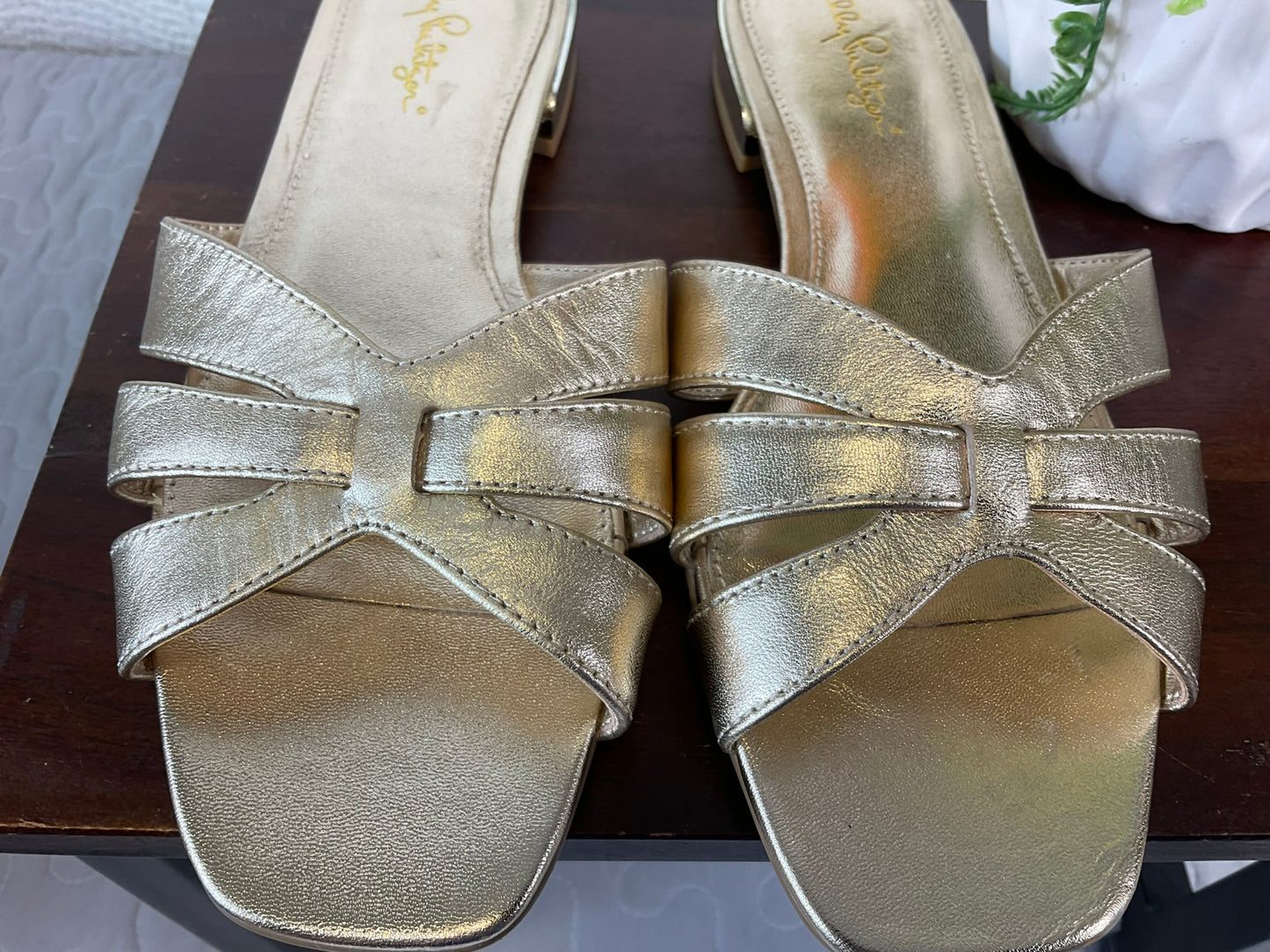Lily Pulitzer Whitley Slide Sandals, Size 8 M