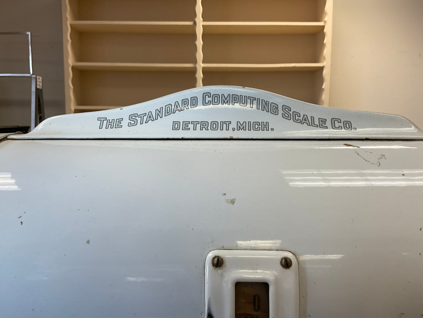 Antique Deli Scale By The Standard Computing Scale Co., White