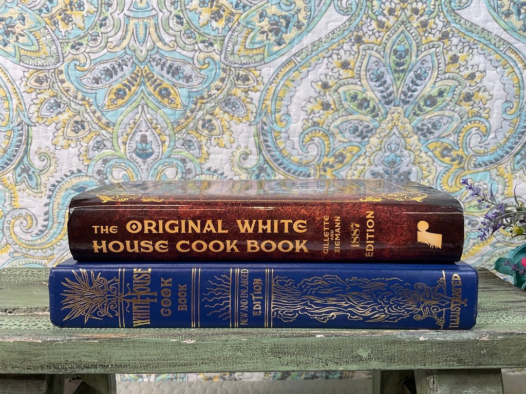 The Original White House Cookbook 1999 & 2017 Editions, Sold Separately