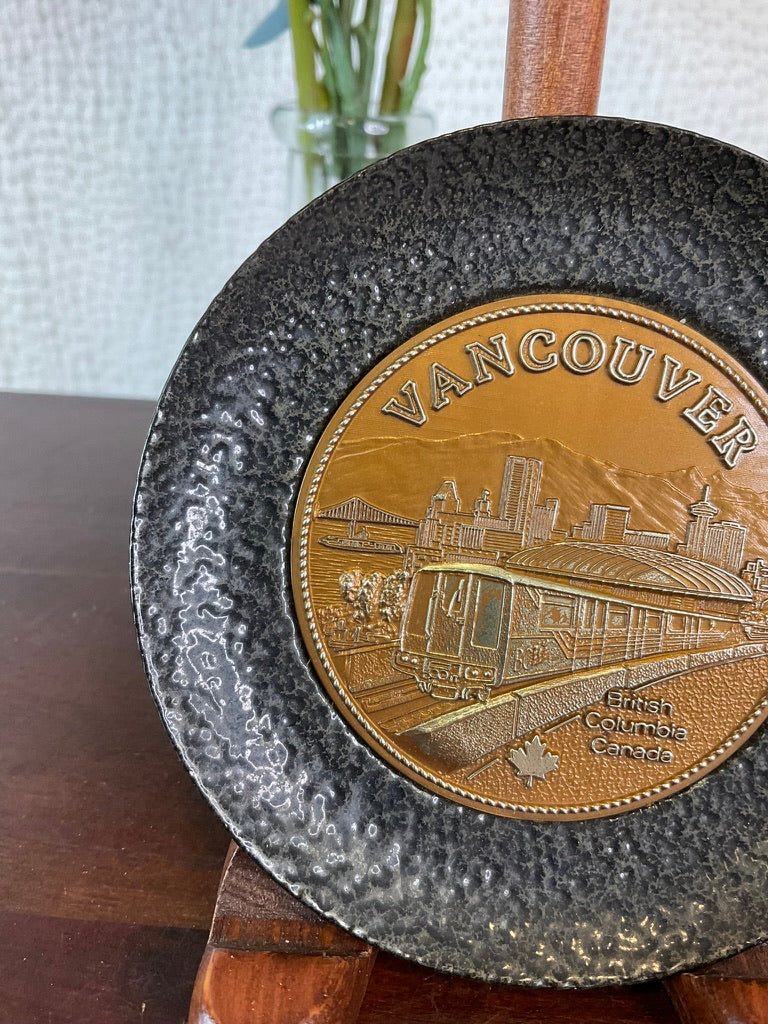 Canada Souvenir Copper Plate