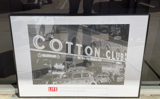 Life Magazine 1930's Cotton Club Framed Poster