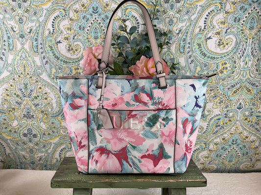 Guess Floral Tote Bag