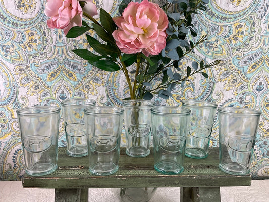 Vintage Amici Home Milk Glasses, Sold Separately