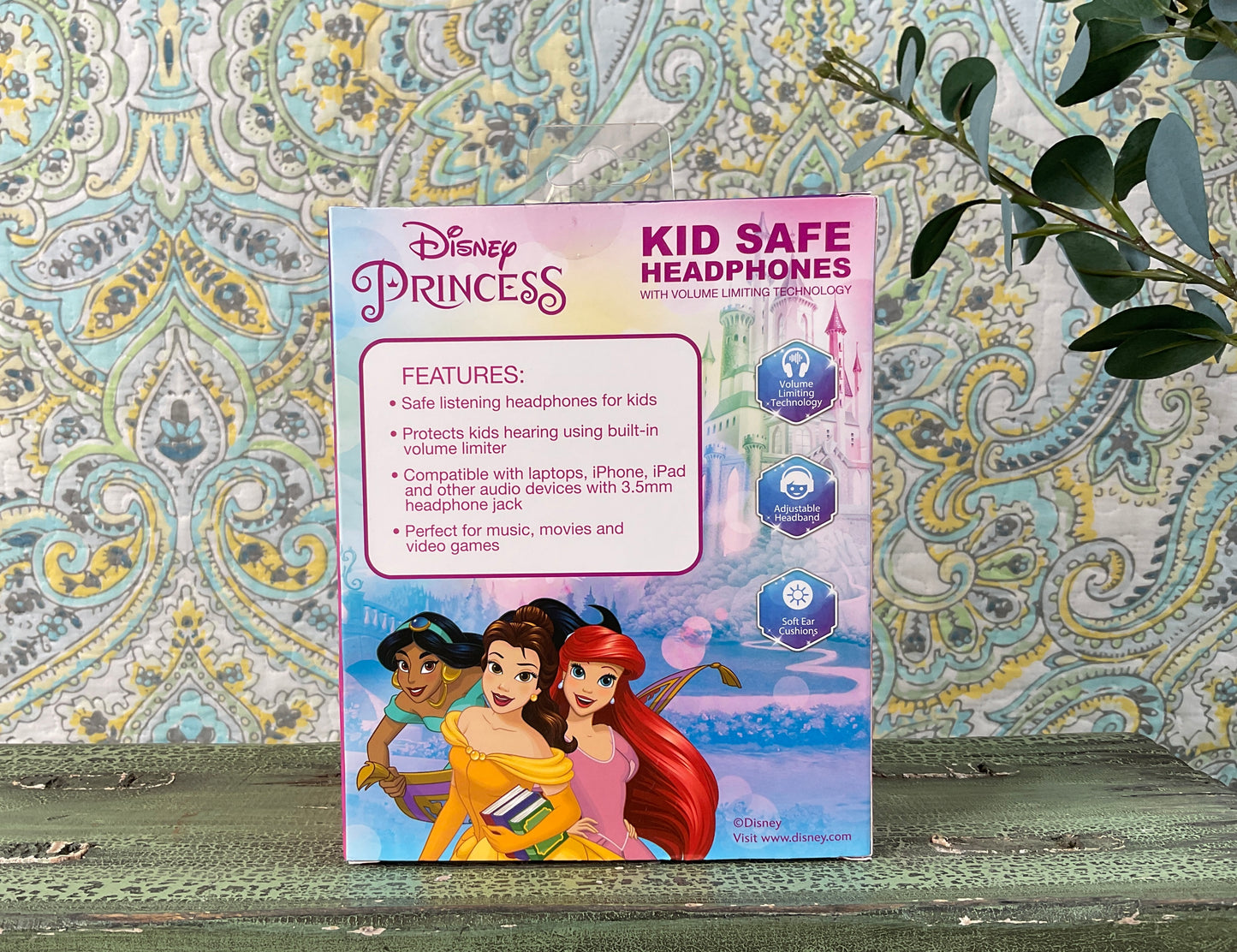 Disney Princess Kid Safe Headphones