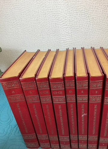1986 The World Book Encyclopedia, 21 Book Set