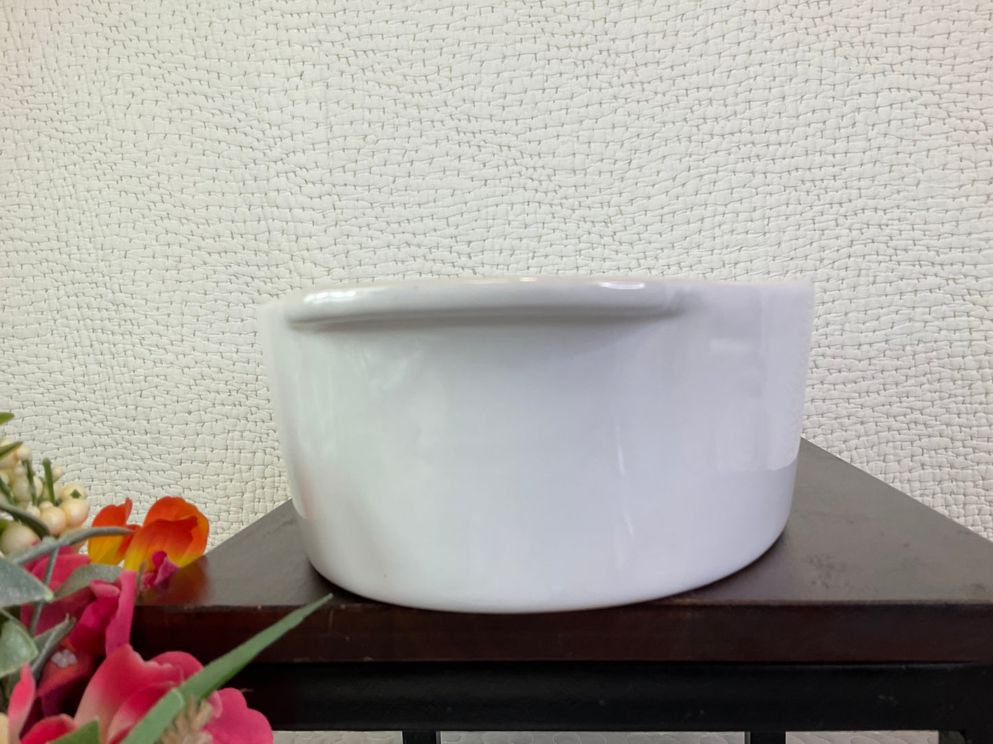 Primagera Stoneware, White Oval Bakeware 10"x7"
