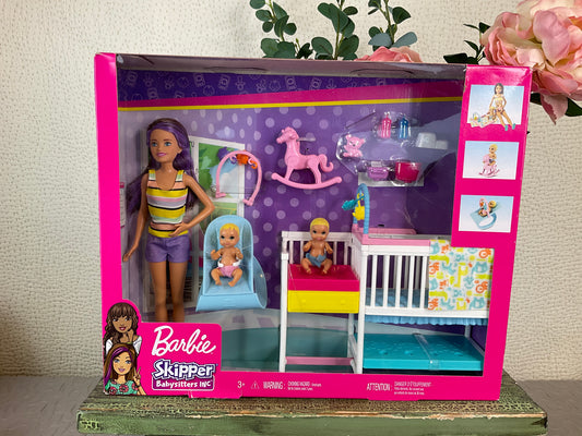 Barbie Skipper Babysitters INC. Nap & Nursery Playset