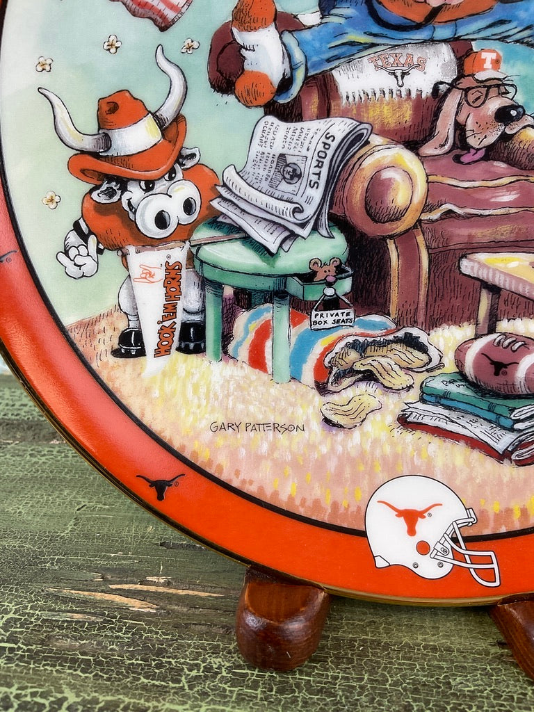 The Ultimate Texas Fan Plate by Gary Patterson
