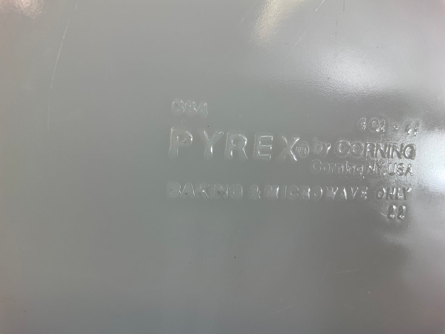 Pyrex Butterfly Gold, 2Pc