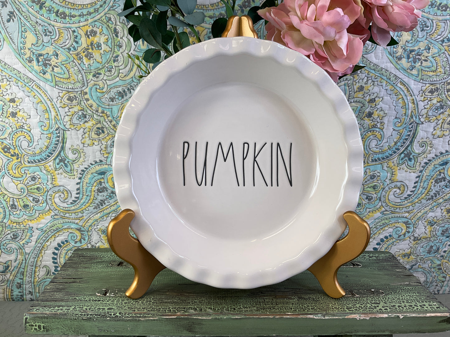 Rae Dunn Pie Plates, Sold Separately