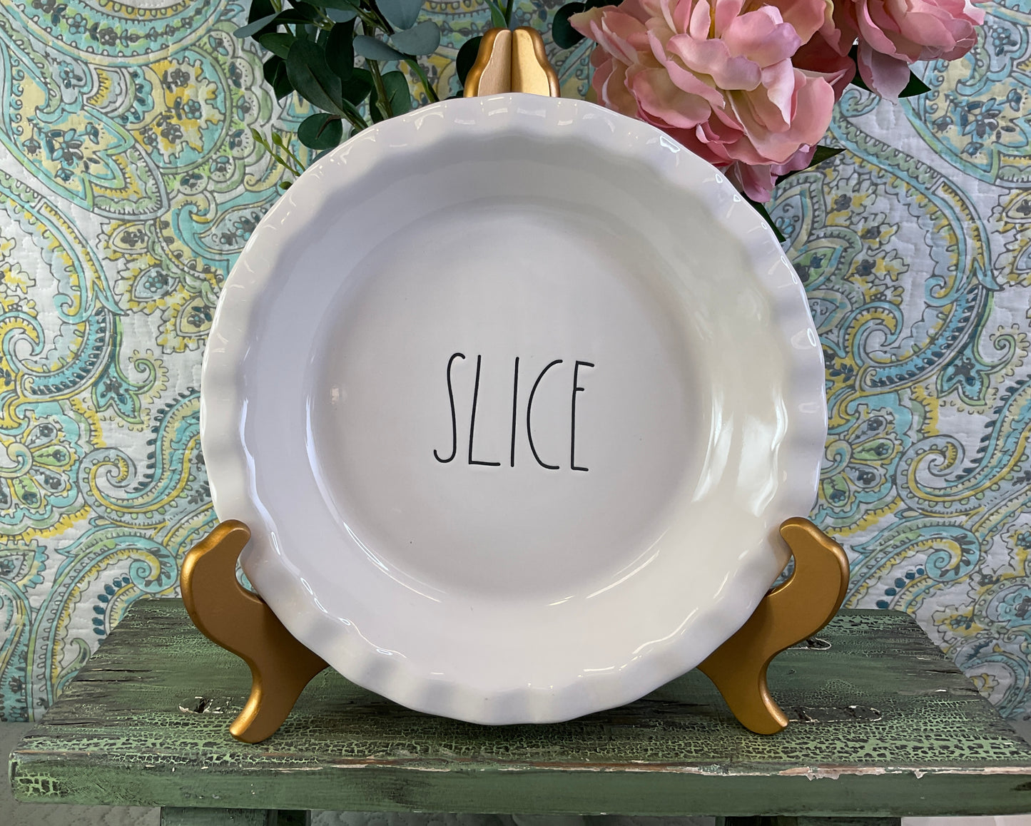 Rae Dunn Pie Plates, Sold Separately